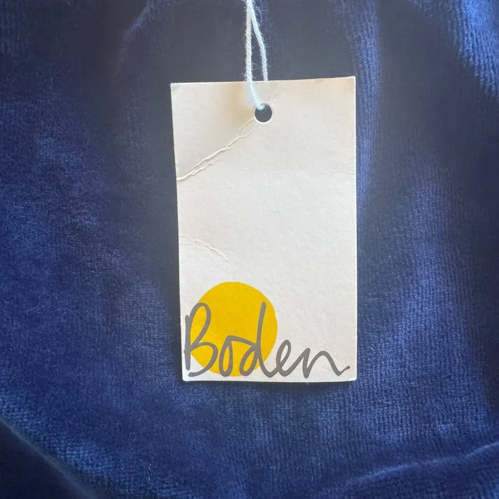 MINI BODEN Rainbow Tulle Dress Girls 9-10 140 NEW Blue Velour Applique Stars NWT - Picture 7 of 8